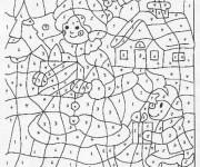 Coloriage Magiques Nombres