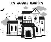 Coloriage Ch&acirc;teau hant&eacute; perdu dans la foret