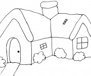 Coloriage et dessins gratuit Les Batiments 1 à imprimer