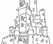 Coloriage Maisons 27