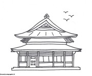 Coloriage Maisons 33