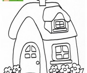 Coloriage Maisons 41