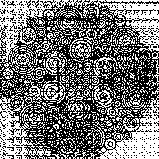 Coloriage Mandala Difficile Bulles Dessin Gratuit à Imprimer