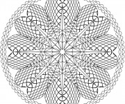 Coloriage Mandala Coeurs En Ligne