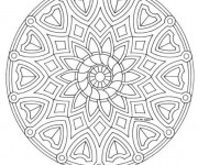 Coloriage Mandala Cr&eacute;ative En Ligne
