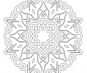 Coloriage Mandala Décoration En Ligne