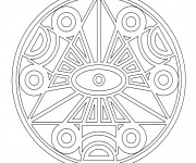 Coloriage Mandala Egypte En Ligne