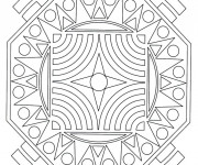 Coloriage Mandala En Ligne Dur