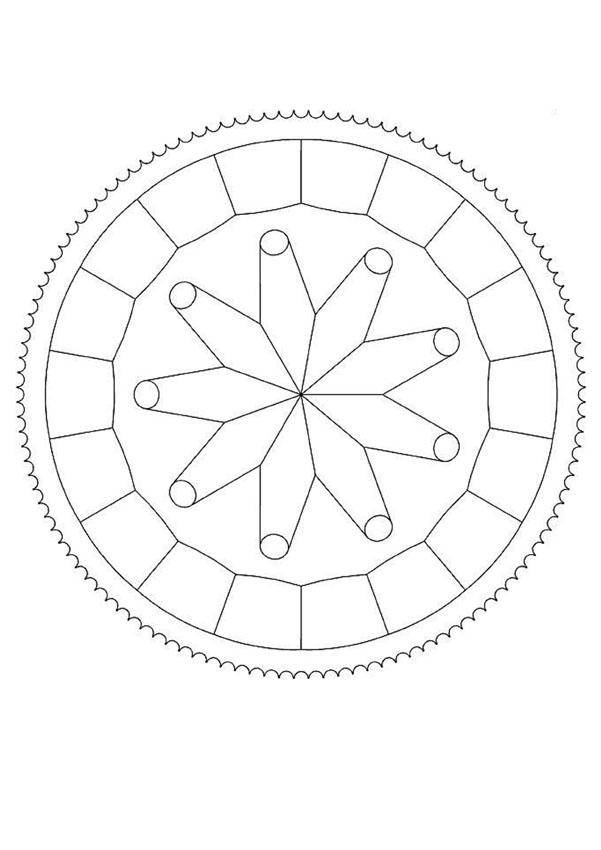 Coloriage En Ligne Gratuit Mandala