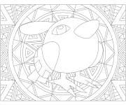 Coloriage Natu mandala