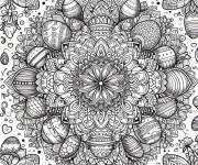 Coloriage Livre de coloriage mandala &agrave; t&eacute;l&eacute;charger