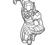 Coloriage Ant-Man de Avengers en action