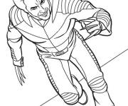 Coloriage F&eacute;roce Logan de Marvel