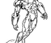 Coloriage Iron Man le superheros ing&eacute;nieur de Marvel