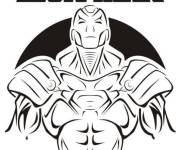 Coloriage Iron Man Marvel poster