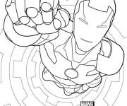 Coloriage Ironman de Marvel