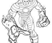 Coloriage Le marchand de sable de Marvel
