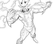 Coloriage Lizard villain de Marvel
