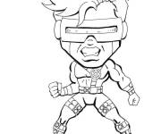 Coloriage Marvel Cyclops