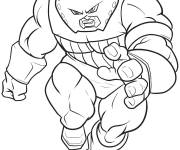 Coloriage Marvel Juggernaut