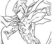 Coloriage Moon Knight de Marvel Avengers