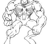 Coloriage Venom de Marvel