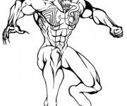 Coloriage Venom le superh&eacute;ros extraterrestre