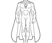 Coloriage Vision membre de Avengers Marvel