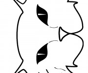 Coloriage Masque animaux pour Carnaval