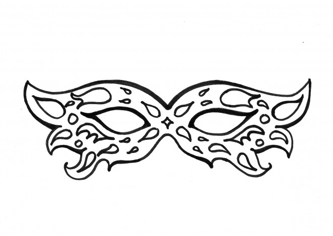 Coloriage Masque De Carnaval Couleur Dessin Gratuit A Imprimer Coloriage Masque De Carnaval Couleur Dessin Gratuit A Imprimer