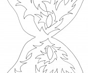Coloriage et dessins gratuit Masque en ligne à imprimer