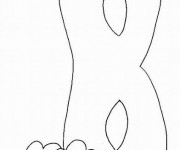 Coloriage Masque facile pour Fille