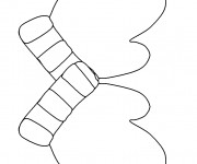 Coloriage et dessins gratuit Gants d'Hiver à imprimer