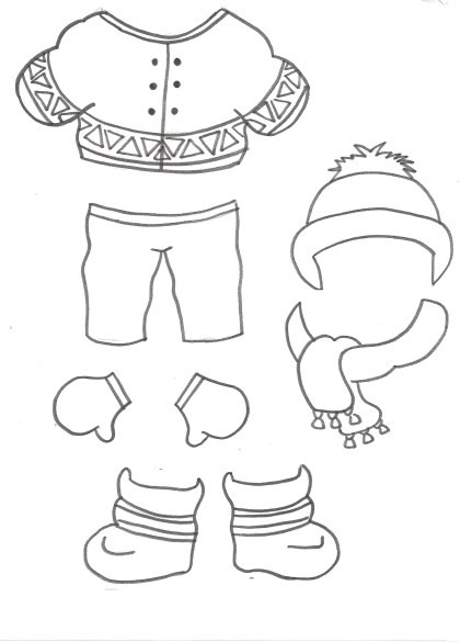 Coloriage Bonhomme De Neige Maternelle
