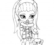 Coloriage Bébé Monster High en ligne