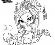 Coloriage et dessins gratuit Monster High Baby dessin animé à imprimer