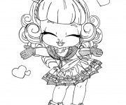 Coloriage et dessins gratuit Monster High Baby pour enfant à imprimer