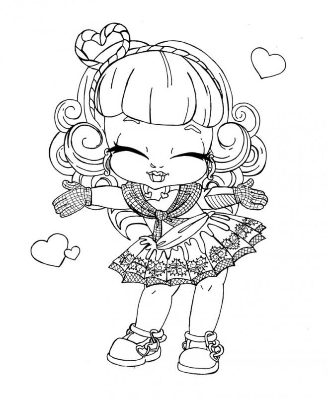 Coloriage Monster High Baby Pour Enfant Dessin Gratuit à