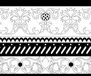 Coloriage Conception &agrave; motif indien en couleurs
