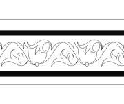 Coloriage et dessins gratuit Motif indien imprimable à imprimer