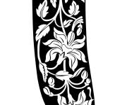 Coloriage Motif indien petite section