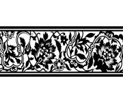 Coloriage Motif indien populaire
