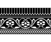 Coloriage et dessins gratuit Tissu &agrave; motif indien cp à imprimer