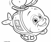 Coloriage et dessins gratuit Mystère Hélicoptère à imprimer