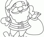 Coloriage Mini Pere Noel