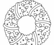 Coloriage Mod&egrave;le noel pour maternelle