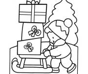 Coloriage et dessins gratuit Noel Maternelle Inspirant à imprimer