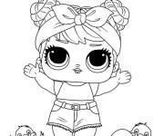 Coloriage P&acirc;ques LOL facile