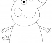 Coloriage Peppa Cochon Gratuit à Imprimer Liste 20 à 40