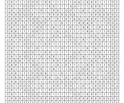 Coloriage Activit&eacute; pixel par num&eacute;ro